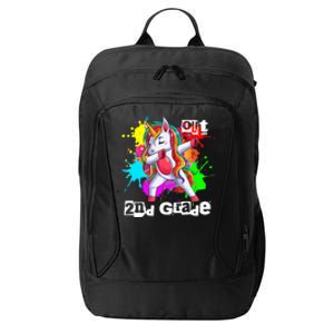 Out Second Grade 2Nd Grade Graduation Magical Unicorn Dabbin Cute Gift City Backpack