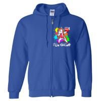 Out Second Grade 2Nd Grade Graduation Magical Unicorn Dabbin Cute Gift Full Zip Hoodie