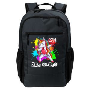 Out Second Grade 2Nd Grade Graduation Magical Unicorn Dabbin Cute Gift Daily Commute Backpack