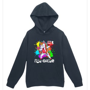 Out Second Grade 2Nd Grade Graduation Magical Unicorn Dabbin Cute Gift Urban Pullover Hoodie