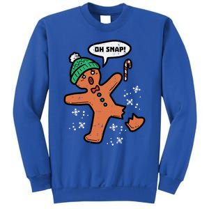 Oh Snap Gingerbread Funny Christmas Xmas Gift Sweatshirt