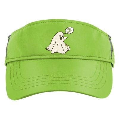 Oh Sheet Ghost Funny Adult Drive Performance Visor