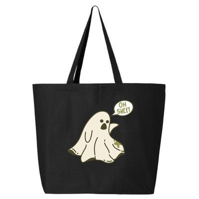 Oh Sheet Ghost Funny 25L Jumbo Tote