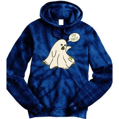 Oh Sheet Ghost Funny Tie Dye Hoodie