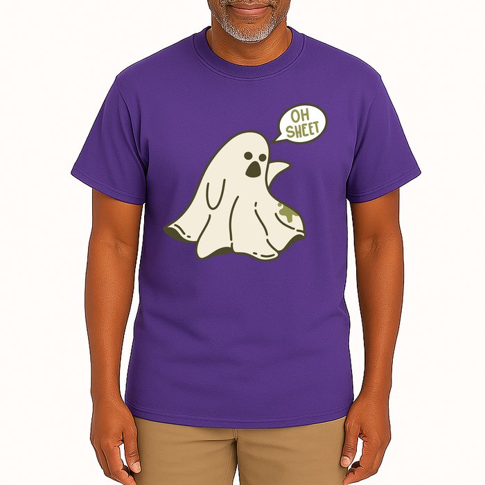 Oh Sheet Ghost Funny Tall T-Shirt