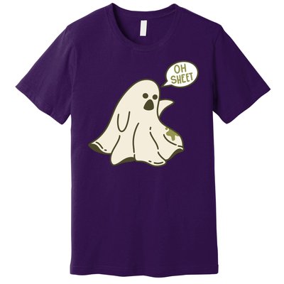 Oh Sheet Ghost Funny Premium T-Shirt