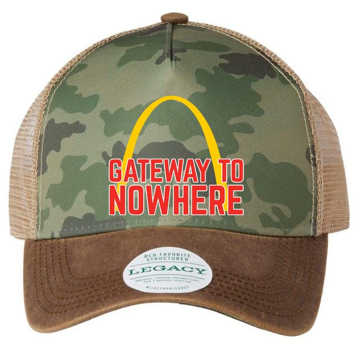 Obvious Shirts Gateway To Nowhere Legacy Tie Dye Trucker Hat