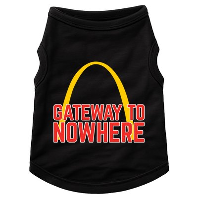 Obvious Shirts Gateway To Nowhere Doggie Tank
