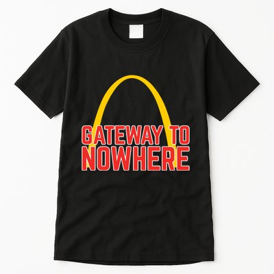 Obvious Shirts Gateway To Nowhere Tall T-Shirt