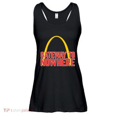 Obvious Shirts Gateway To Nowhere Ladies Essential Flowy Tank