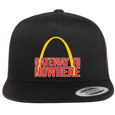 Obvious Shirts Gateway To Nowhere Flatbill Hat