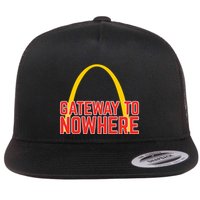 Obvious Shirts Gateway To Nowhere Flat Bill Trucker Hat