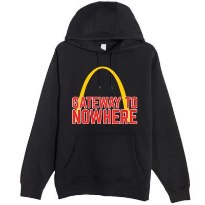 Obvious Shirts Gateway To Nowhere Premium Pullover Hoodie