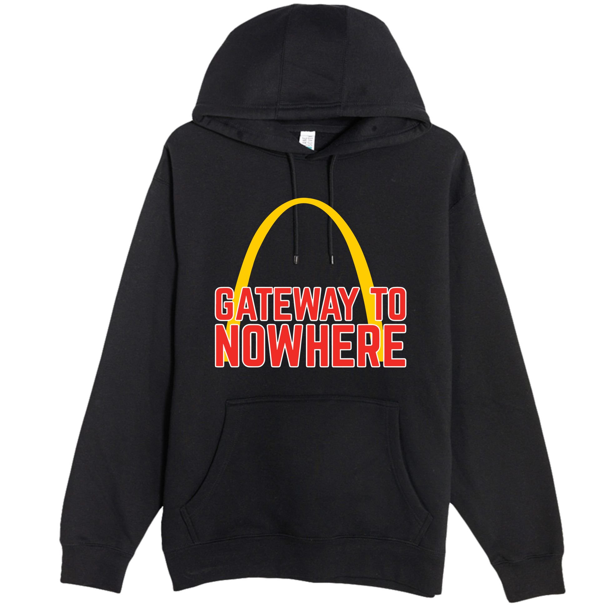 Obvious Shirts Gateway To Nowhere Premium Pullover Hoodie
