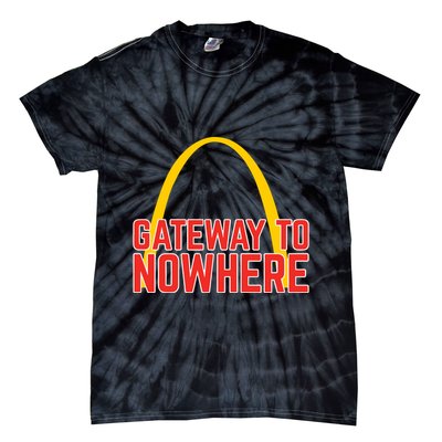 Obvious Shirts Gateway To Nowhere Tie-Dye T-Shirt