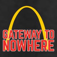Obvious Shirts Gateway To Nowhere Golf Towel