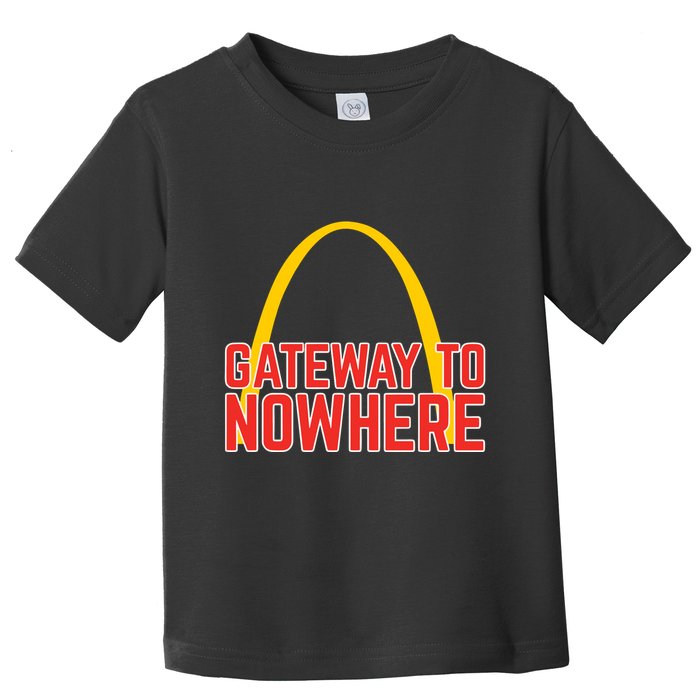 Obvious Shirts Gateway To Nowhere Toddler T-Shirt