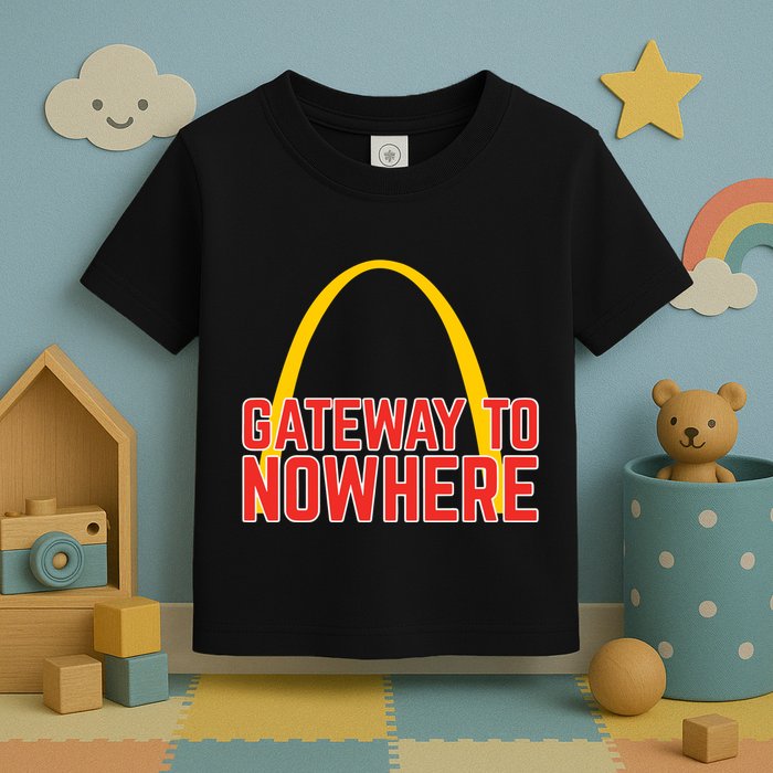 Obvious Shirts Gateway To Nowhere Toddler T-Shirt