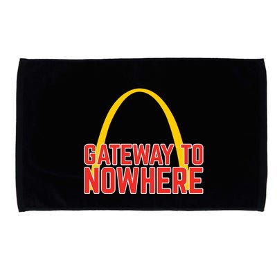 Obvious Shirts Gateway To Nowhere Microfiber Hand Towel