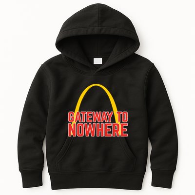 Obvious Shirts Gateway To Nowhere Kids Hoodie