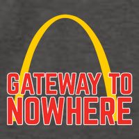 Obvious Shirts Gateway To Nowhere Vector Backpack