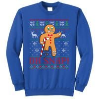 Oh Snap Gingerbread Christmas Xmas Holiday Ugly Cool Gift Sweatshirt