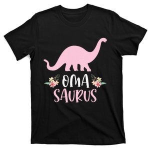 Oma Saurus German Grandma MotherS Day Thanksgiving Xmas T-Shirt