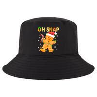 Oh Snap Gingerbread Man Christmas Cookie Costume Baking Team Cool Comfort Performance Bucket Hat