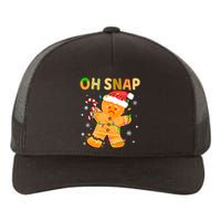 Oh Snap Gingerbread Man Christmas Cookie Costume Baking Team Yupoong Adult 5-Panel Trucker Hat