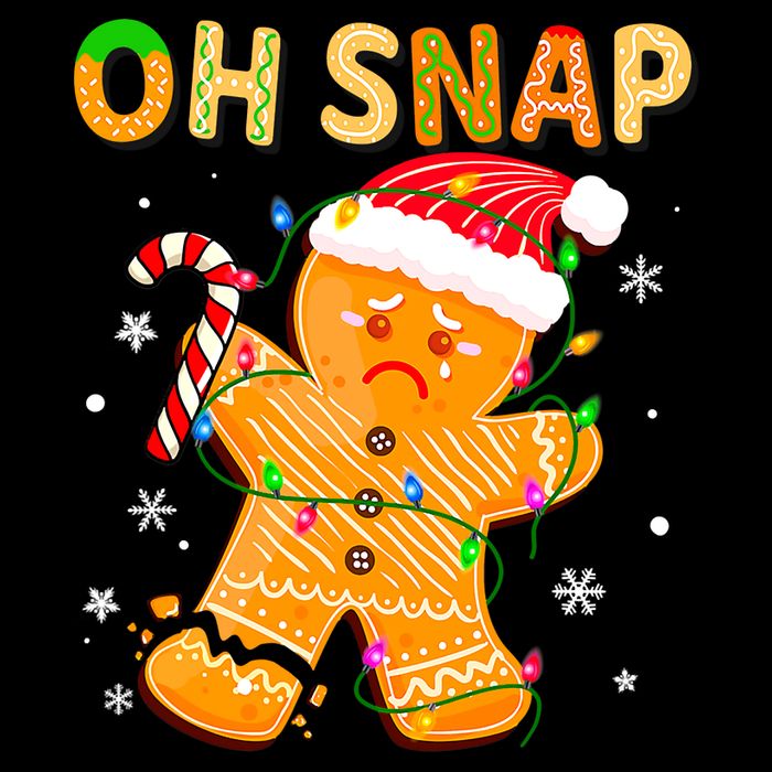 Oh Snap Gingerbread Man Christmas Cookie Costume Baking Team Impact Tech Backpack