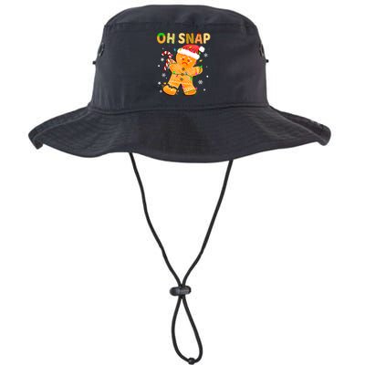 Oh Snap Gingerbread Man Christmas Cookie Costume Baking Team Bucket Hat