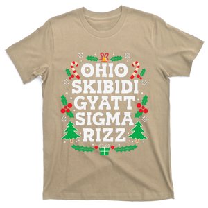 Ohio Skibid.I Gyatt Sigma Rizz Gen Alpha Xmas Christmas Party T-Shirt