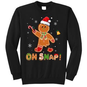 Oh Snap Gingerbread Christmas holiday  Sweatshirt