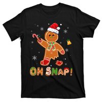 Oh Snap Gingerbread Christmas holiday  T-Shirt