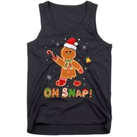 Oh Snap Gingerbread Christmas holiday  Tank Top