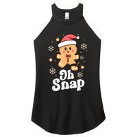 Oh Snap Gingerbread Man Cute Christmas Cookie Baking Team Women's Perfect Tri Rocker Tank