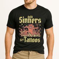Only Sinners Get Tattoos Cooling Performance Crew T-Shirt