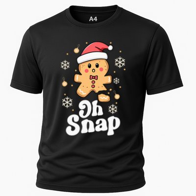 Oh Snap Gingerbread Man Christmas Cookie Baking Team Performance Shirt