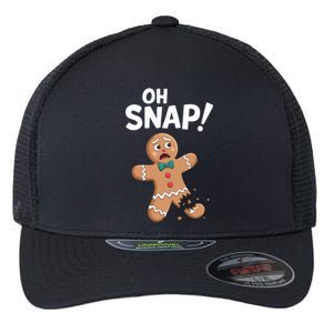 Oh Snap Gingerbread Flexfit Unipanel Trucker Cap