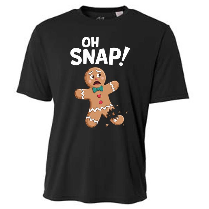 Oh Snap Gingerbread Cooling Performance Crew T-Shirt