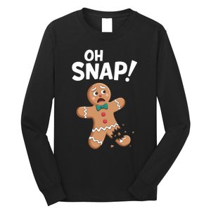 Oh Snap Gingerbread Long Sleeve Shirt