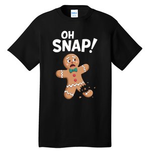 Oh Snap Gingerbread Tall T-Shirt