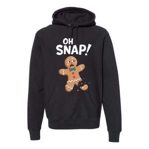 Oh Snap Gingerbread Premium Hoodie