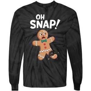 Oh Snap Gingerbread Tie-Dye Long Sleeve Shirt