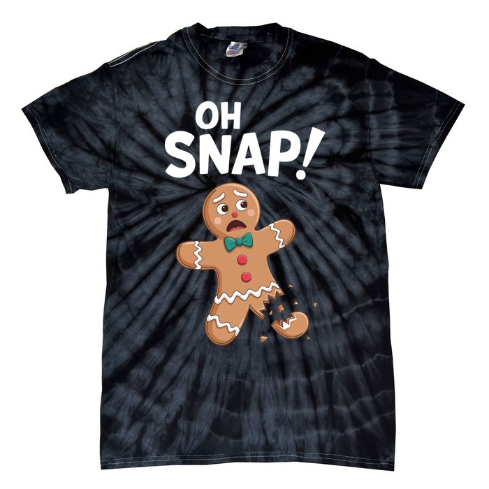 Oh Snap Gingerbread Tie-Dye T-Shirt