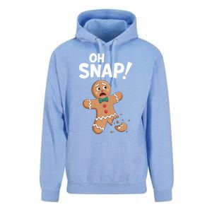 Oh Snap Gingerbread Unisex Surf Hoodie