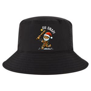 Oh Snap Gingerbreadman Christmas Softball Cool Comfort Performance Bucket Hat