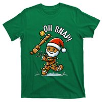 Oh Snap Gingerbreadman Christmas Softball T-Shirt