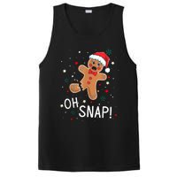 Oh Snap Gingerbread Man Cute Christmas Cookie Baking Team PosiCharge Competitor Tank