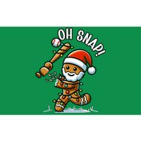 Oh Snap Gingerbreadman Christmas Baseball Bumper Sticker